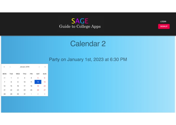 SAGE College Preparedness Aid – screenshot 4