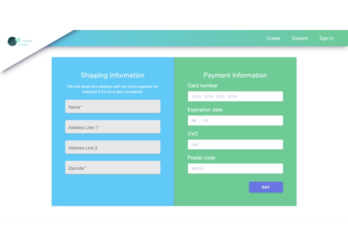 Groups Fund – screenshot 5