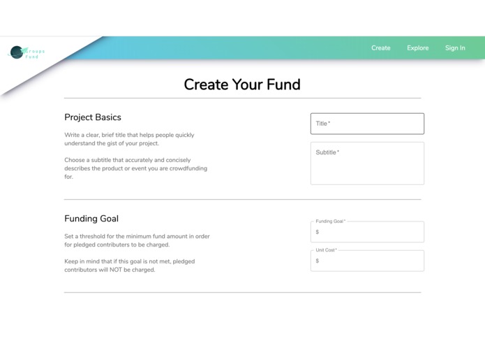 Groups Fund – screenshot 4