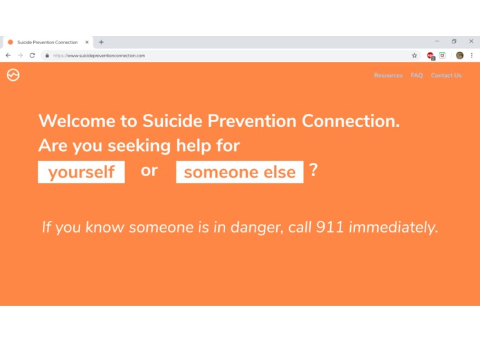 Suicide Prevention Connection – screenshot 1