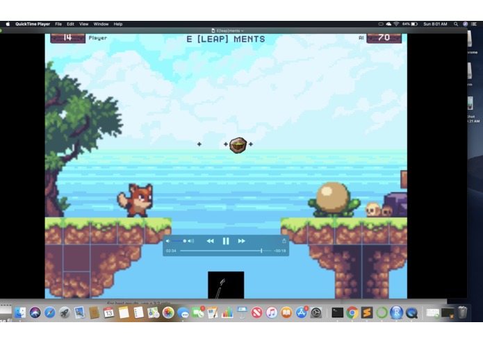 E[Leap]ments Leap Motion AI Game – screenshot 1
