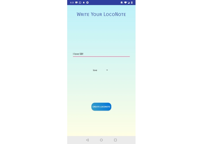 LocoNote – screenshot 1