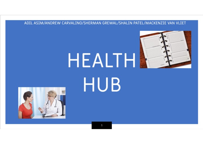 Health Hub – screenshot 1