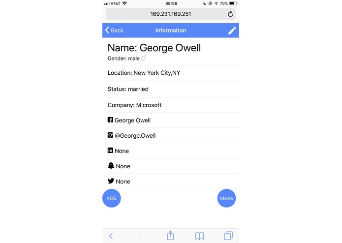 TagCard – screenshot 2