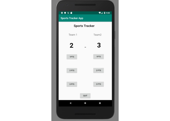 Sports Tracker – screenshot 1