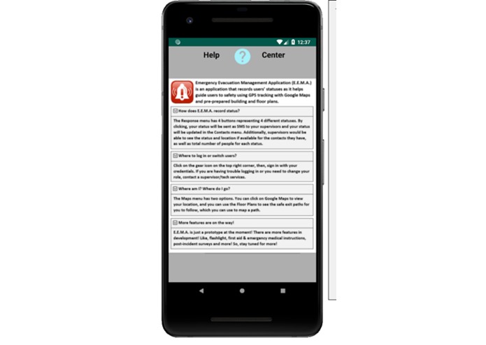 E.E.M.A. (Emergency Evacuation Management Application) – screenshot 10