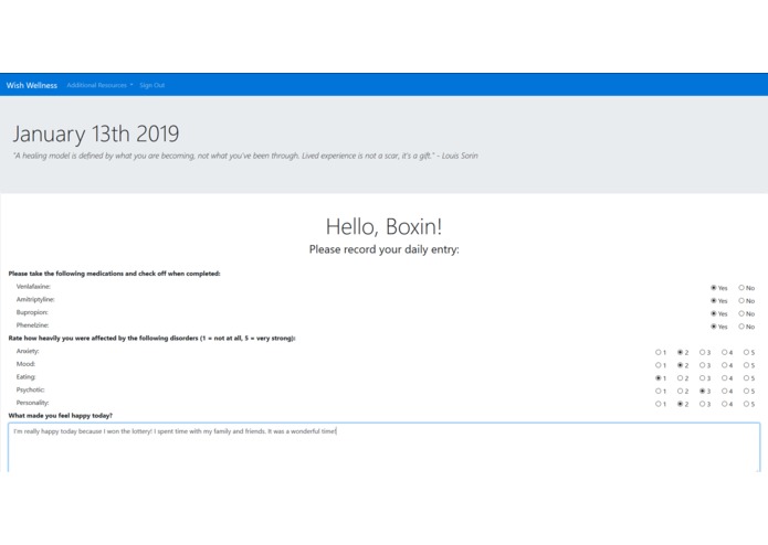 Wish Wellness – screenshot 3