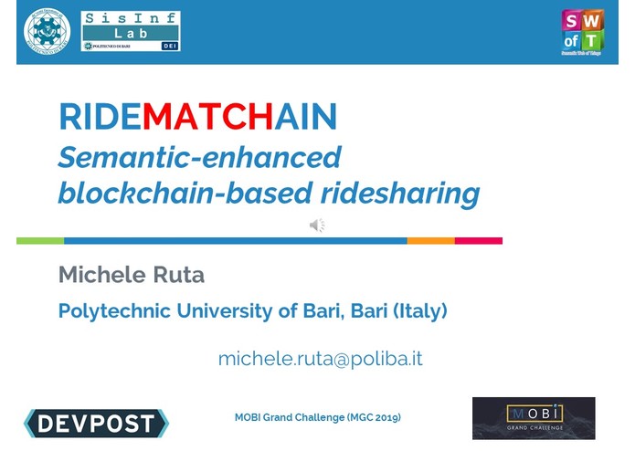 RideMATCHain – screenshot 1