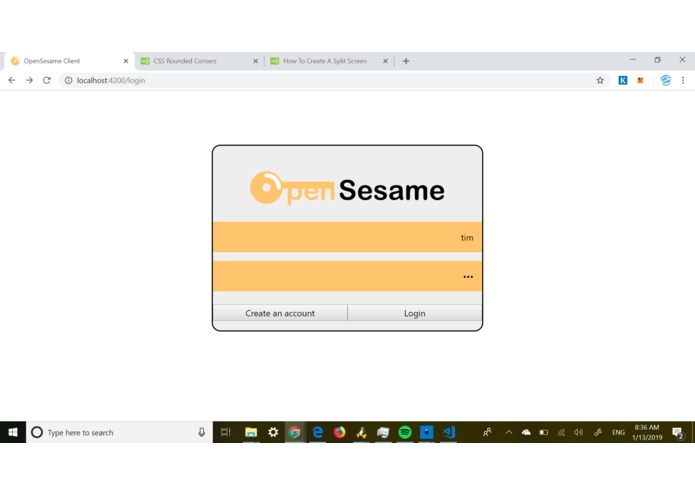 openSesame – screenshot 1