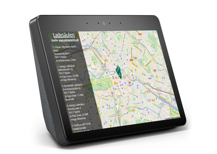 Alexa APL Skill: Stromtankstellen | EV-Charging – screenshot 3