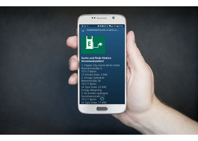 Alexa APL Skill: Stromtankstellen | EV-Charging – screenshot 6