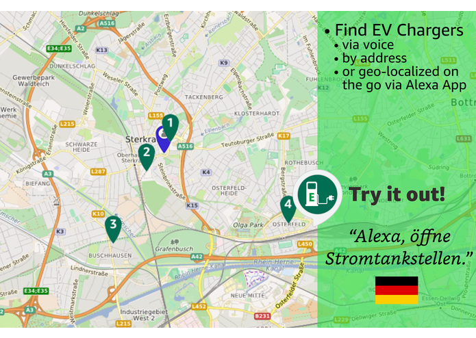 Alexa APL Skill: Stromtankstellen | EV-Charging – screenshot 1