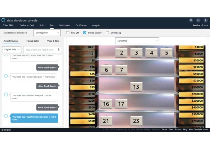 Unofficial Deal or No Deal Game show – screenshot 1