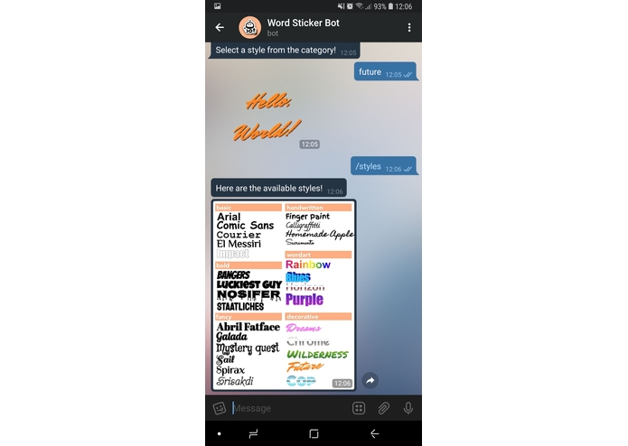 DX - Word Sticker Bot – screenshot 3