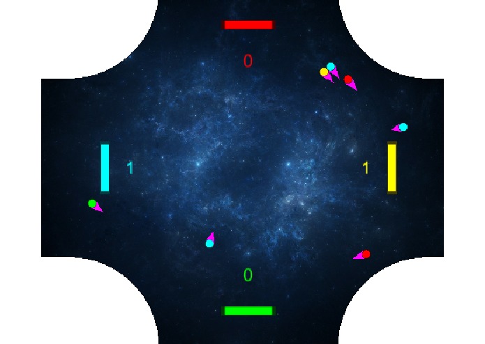 EJ - New Year Pong Arcade – screenshot 1