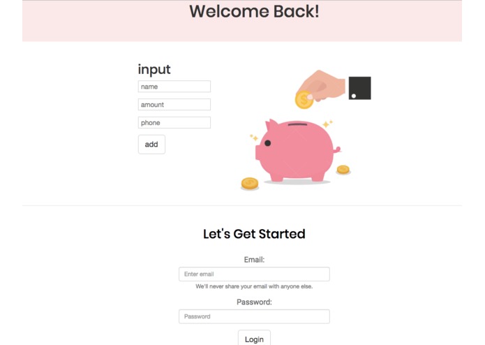 IOU – screenshot 1