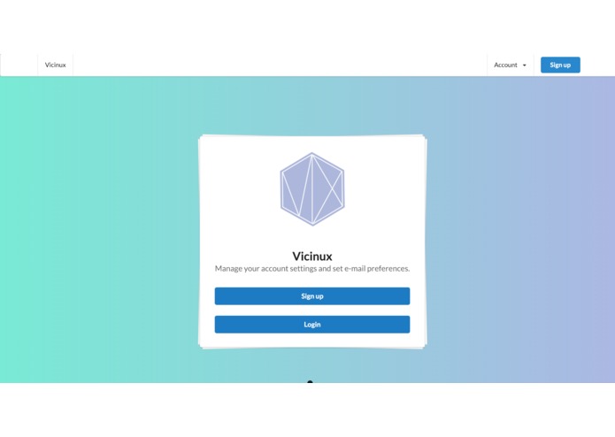 Vicinux – screenshot 1