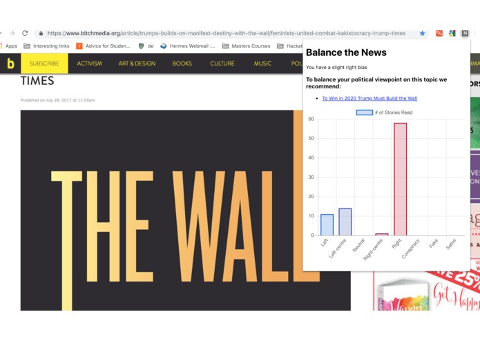 Balance the News – screenshot 1