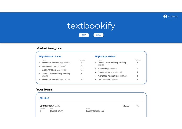 textbookify – screenshot 1