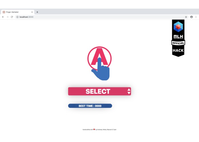 FingerAlphabet – screenshot 1