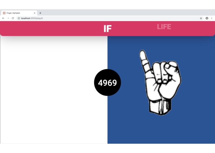 FingerAlphabet – screenshot 2