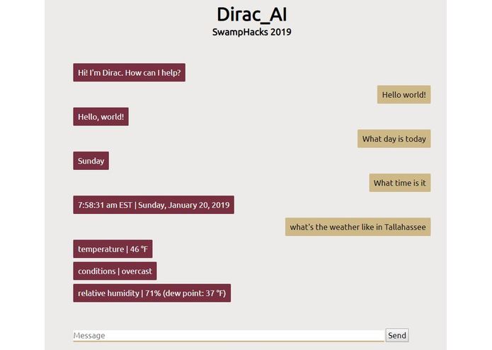 Dirac – screenshot 1