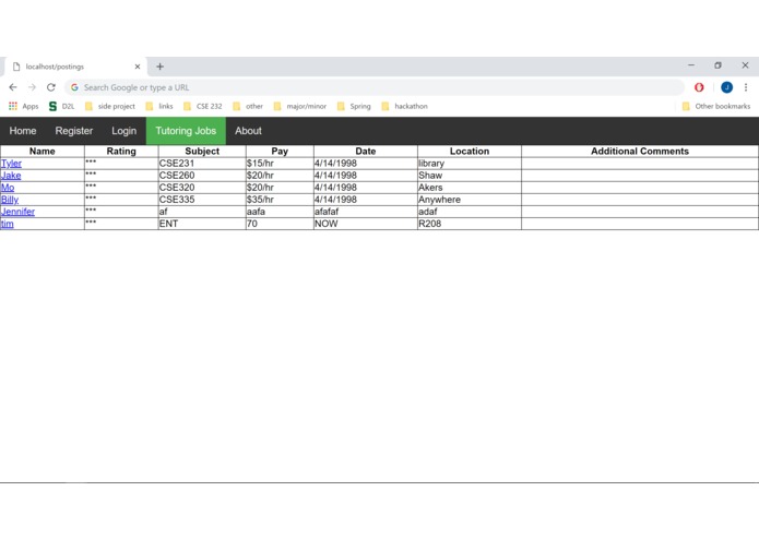 TutorTime – screenshot 1