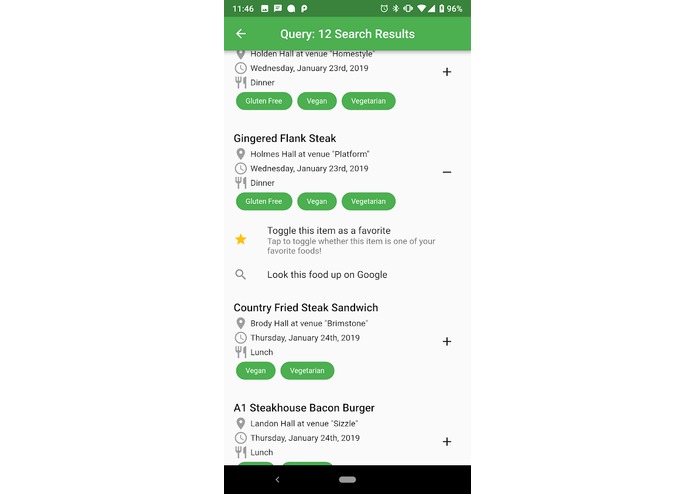 Spartan Foods – screenshot 2