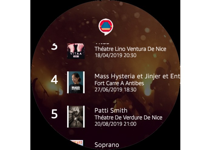 Infos Spectacles – screenshot 2
