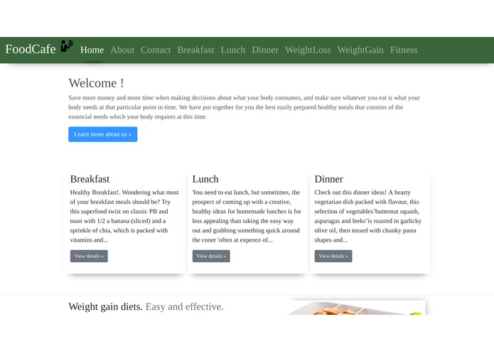 foodcafe – screenshot 1