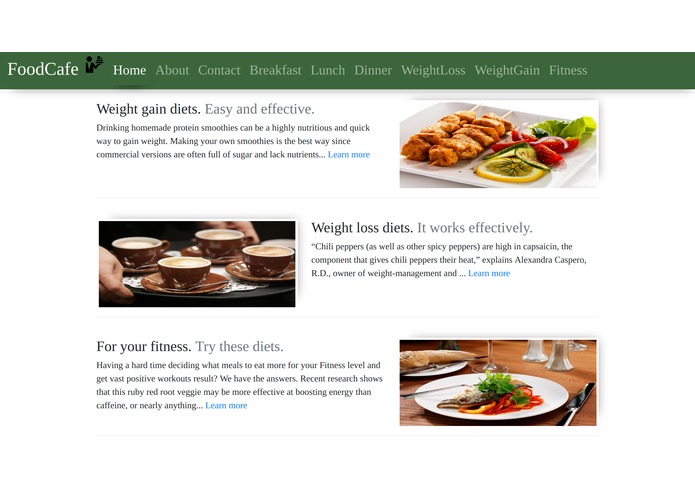 foodcafe – screenshot 2