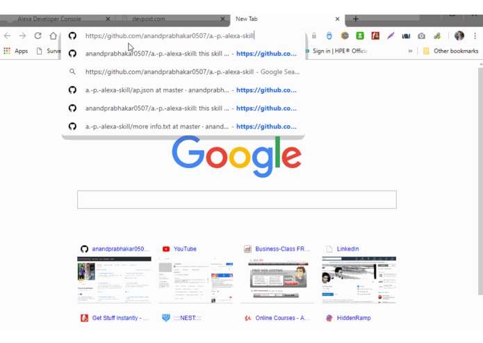 a.-p.-alexa-skill – screenshot 1