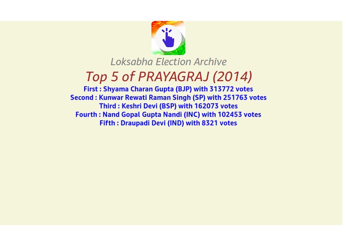 Loksabha Election Archive – screenshot 5