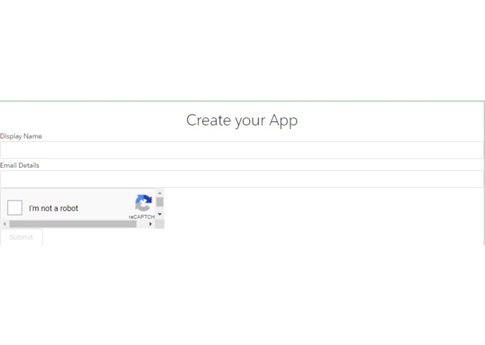 Self service portal for managing connected apps. – screenshot 1