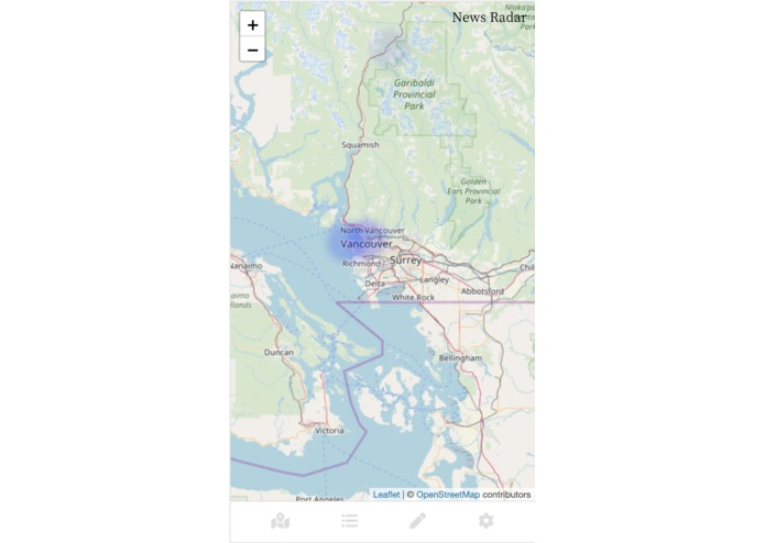 News Radar – screenshot 1