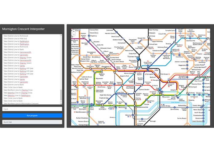 Mornington Crescent on a Map – screenshot 1