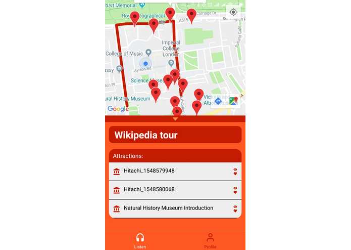 iDiscover – screenshot 1