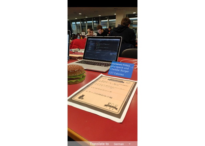 MenuAR - know what you order! – screenshot 2