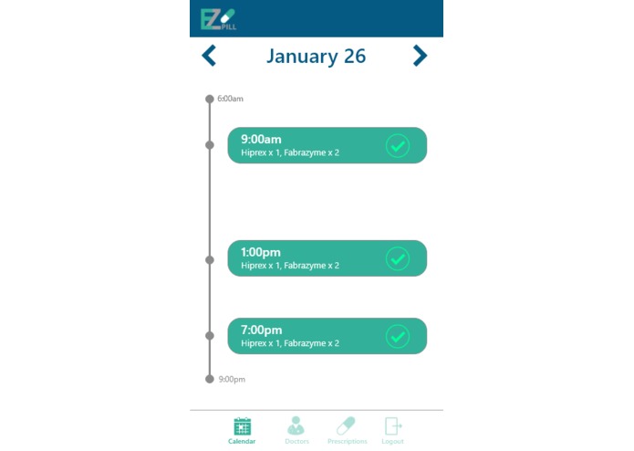 EZPill – screenshot 3
