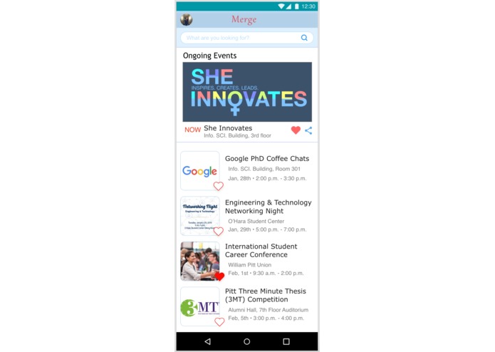 Merge Mobile App – screenshot 1