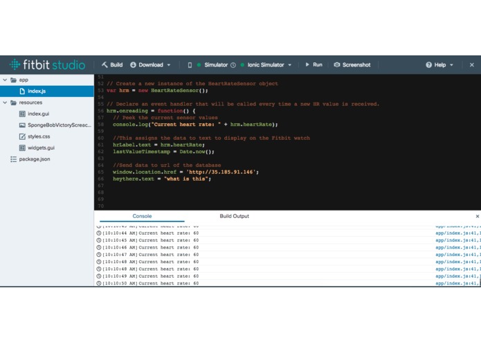 HeartSensor – screenshot 1