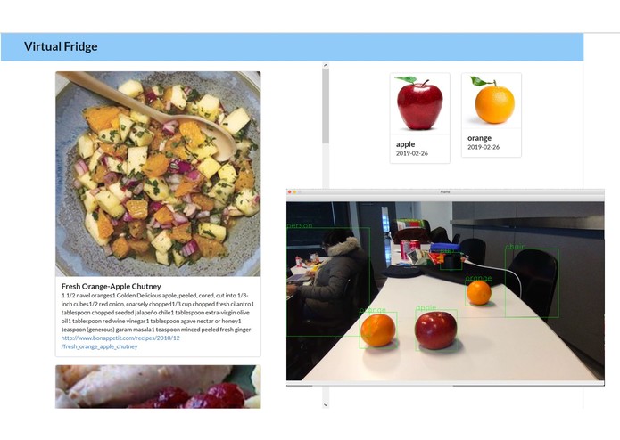 Sustainable IOT Fridge – screenshot 1