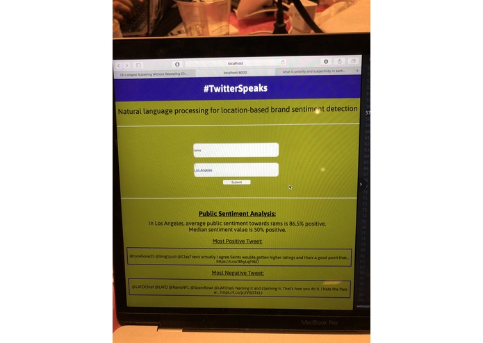 #TwitterSpeaks – screenshot 1