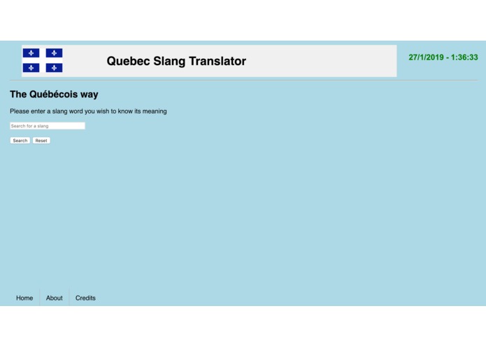 Quebec Slang Translator – screenshot 1