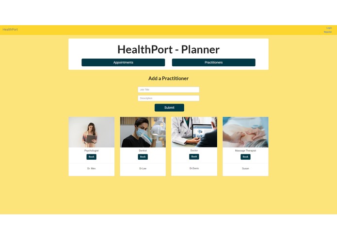 HealthPort – screenshot 3