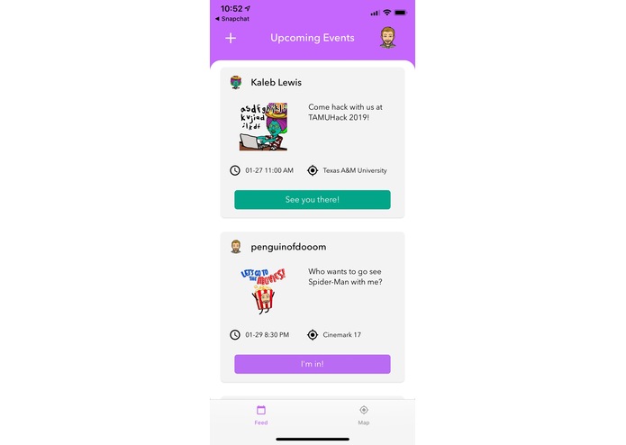 OpenInvite – screenshot 1