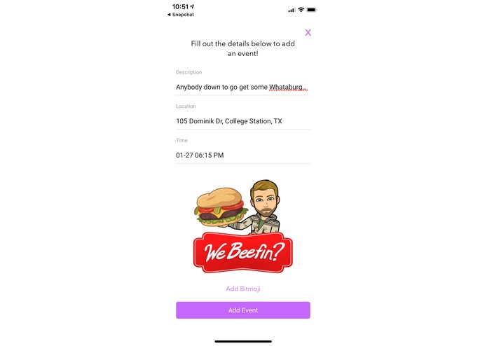 OpenInvite – screenshot 2