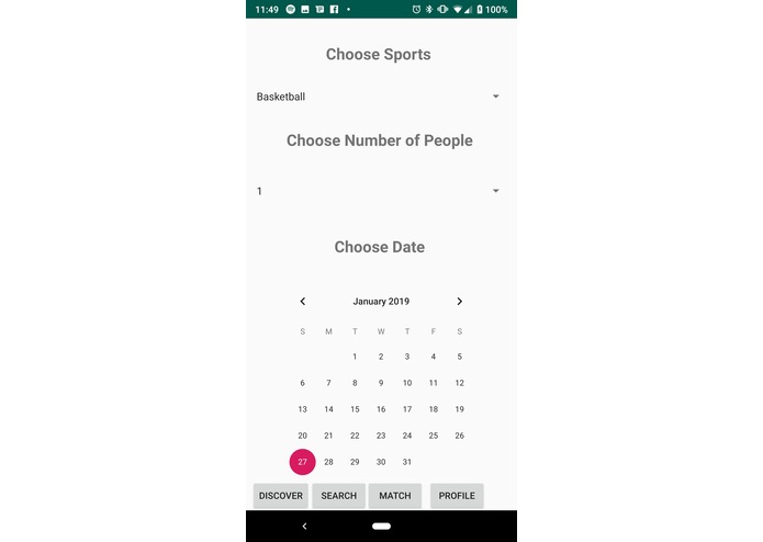 SportSort – screenshot 2