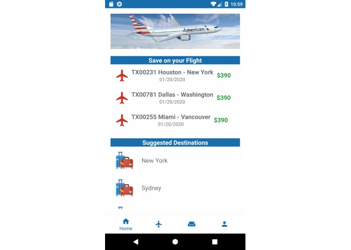 Airline Customer Convenience Mobile Application (ACMA) – screenshot 5