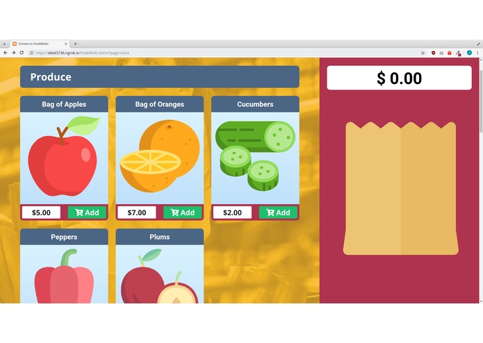 Food4Kids Hamilton Store – screenshot 1